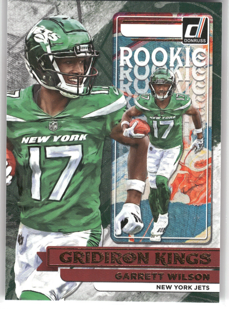 2022 Donruss #5 Garrett Wilson Gridiron Kings RC