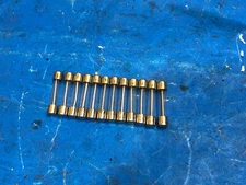 12 LITTLEFUSE 3AG Fuses 1-1/2 Amp 1.5A 250V Slow Blow Fuse Navy Mil Spec 313 NOS