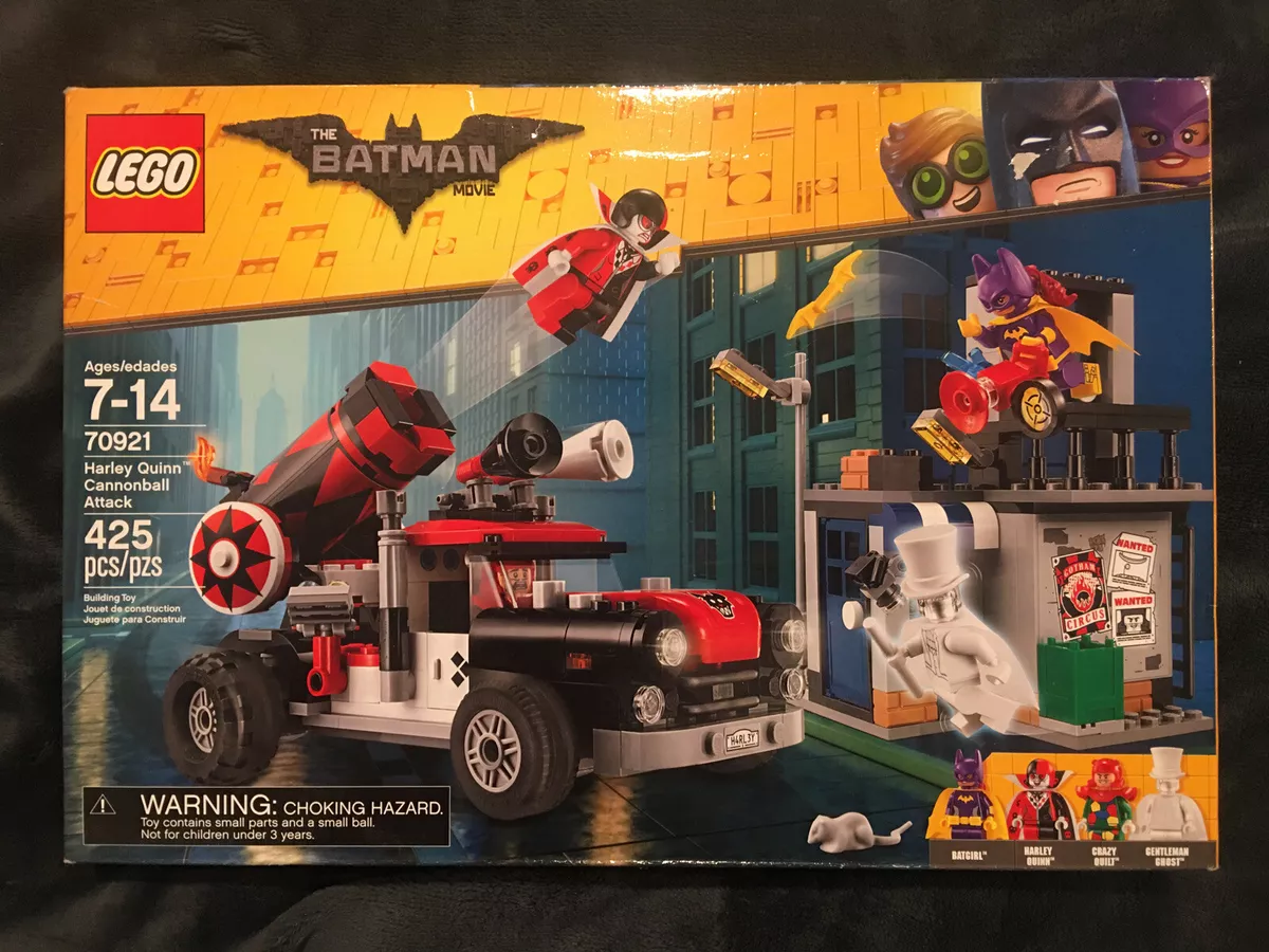 The LEGO Batman Movie: Harley Quinn Cannonball Attack (70921) Toys