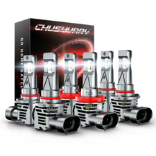 For Lincoln Aviator 2003-2005 Headlight High/Low + Fog Light Bulbs Combo Kit