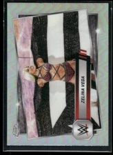 2025 Topps Chrome WWE Zelina Vega #196 Refractor