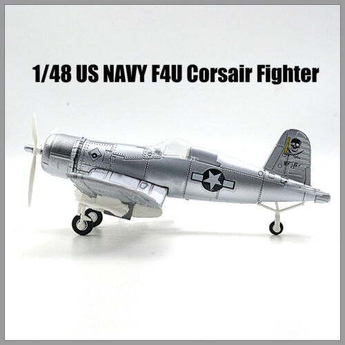 1 STCK. Kunststoff Flugzeug Modellflugzeug 1/48 US MARINE F4U Corsair Fighter - Bild 1 von 11