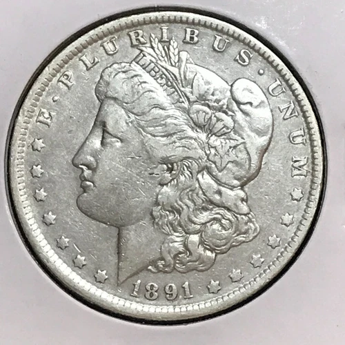 U.S. Morgan Dollar VF/XF 1891-O