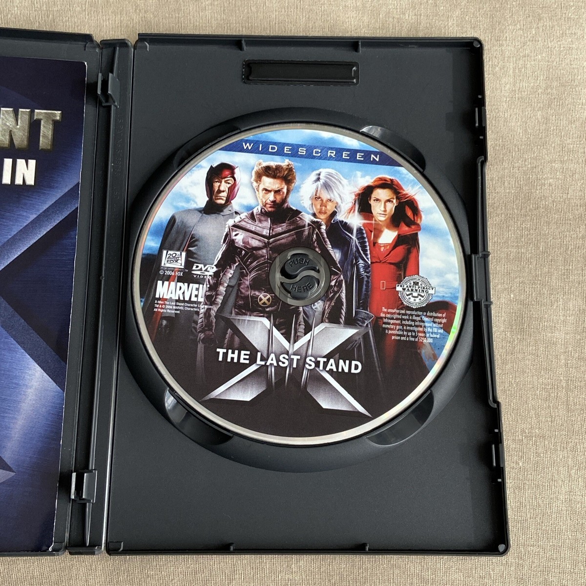 Marvel X-Men 1-4 (DVD 4-Film Set) X1 X2 United X3 Last Stand