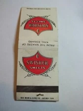 Matchbook Cover Swisher Sweets Makers Of King Edward #280