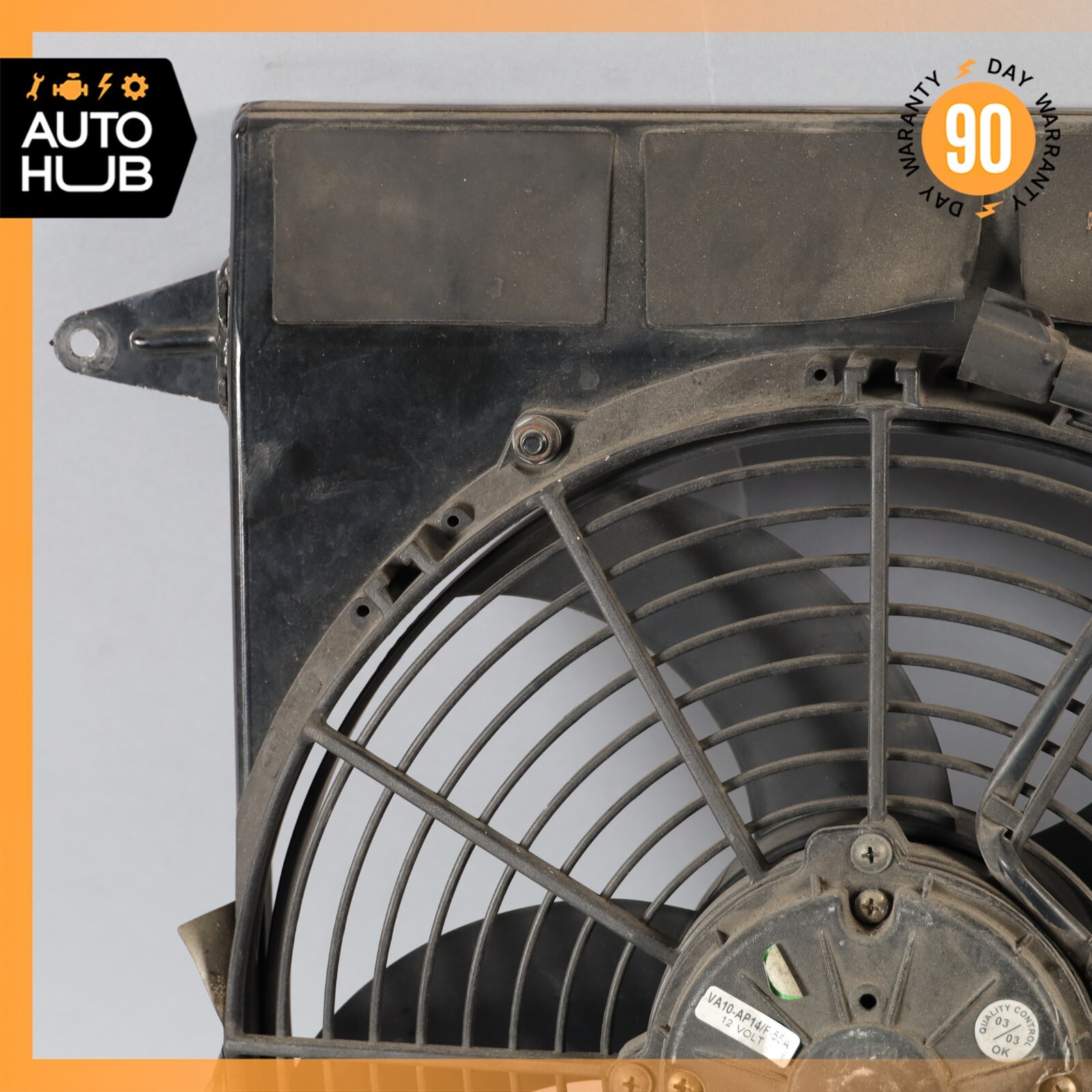 02-07 Maserati Spyder 4200 M138 Spyder Radiator Cooling Fan Motor 221254 OEM 61k