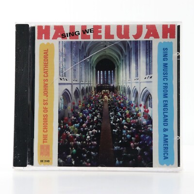 Sing We Hallelujah by St. John's Cathedral Choir (CD, 1993) SEALED Cracked Case