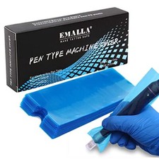 200 piezas desechables tatuaje pluma m quina cubierta bolsas cartucho mangas