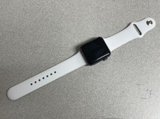 Apple MTGR2LL/A Series 3 42mm Smartwatch - Silver Aluminum Case/White Sport Band
