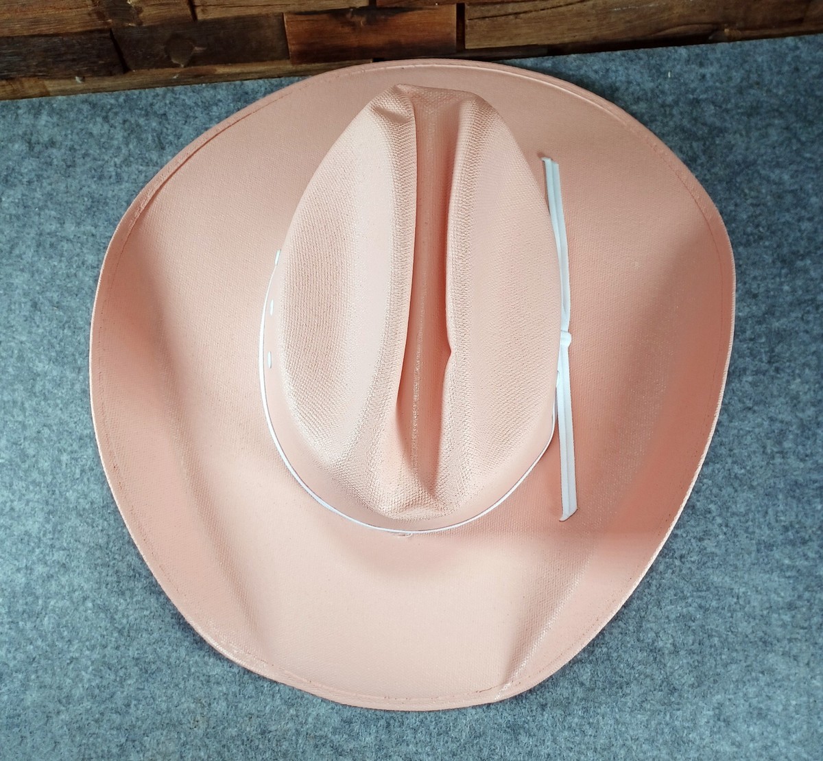 Cody James Pink Western Cowboy Straw Hat Women's L/XL Made in