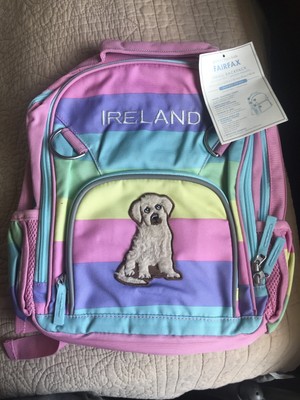 pottery barn puppy backpack