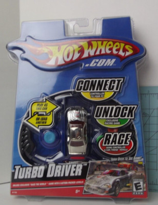HOT WHEELS Turbo Driver Connect Unlock Race 2008 NEW Mattel