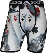 Privilege Society - Smoking Aces Mens Boxer Briefs UnderWear - ethika , psd
