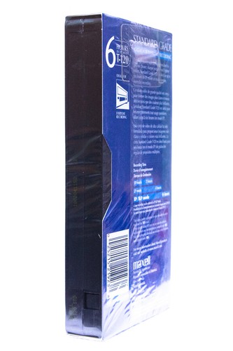 Maxell Standard Grade T-120 Blank VHS Video Tape | x1 Brand New | Free Shipping - Picture 10 of 12