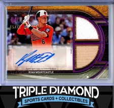 2025 Topps Museum Ryan Mountcastle Dual Game-Used Relic Auto #45/75 F759