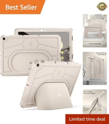 Porcelain TurtleShell Case for Google Pixel Tablet 2023 - Shockproof & Stylish