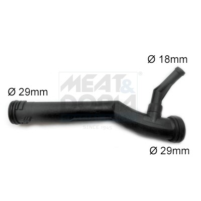 Meat & Doria KüHlmittelflansch FüR Skoda Fabia II 542 1.2 12V 545 5J VW Polo-image
