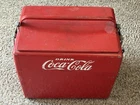 Vintage 1950s Coca‑Cola Cavalier Metal Cooler w/ Tray, Opener & Drain