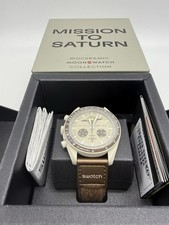 Omega OMEGA X SWATCH SpeedMaster MoonSwatch MISSION TO SATURN Chronograph NEW TAGS!!