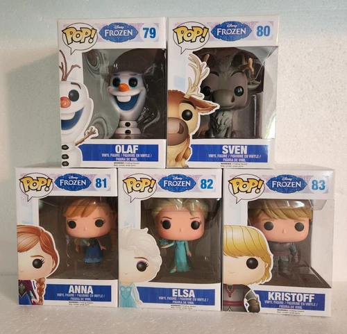*NEW* FUNKO POP! DISNEY FROZEN OLAF SVEN ANNA ELSA KRISTOFF #79-83