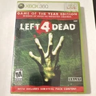 New ListingLeft 4 Dead Game of the Year Edition Xbox 360 W/ Booklet 2008 M NTSC-U/C