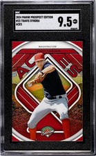 2024 Panini Prospect Edition #23 Travis Sykora Aces SGC 9.5