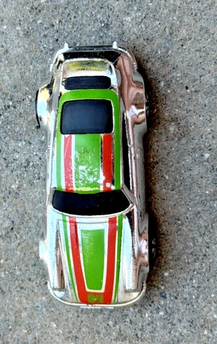 Hot Wheels Redline P-911 Porsche - Chrome Super Chromes - 1974 Hong Kong Base