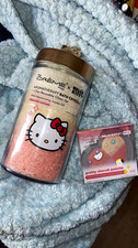 the Cr me Shop x Hello Kitty Bath Salts Watermelon Lemonade, Glass Jar 31.35 oz