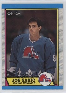 1989-90 O-Pee-Chee Joe Sakic #113 Rookie RC HOF