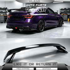 Glossy Black Rear Trunk Spoiler Wing For 2022-2026 Honda Civic Sedan Hpd Style Glossy Black Rear Trunk Spoiler Wing For 2022-2026 Honda Civic Sedan Hpd Style