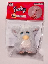 Taito Kuji Furby D Prize Finger Puppet Mascot Light Blue