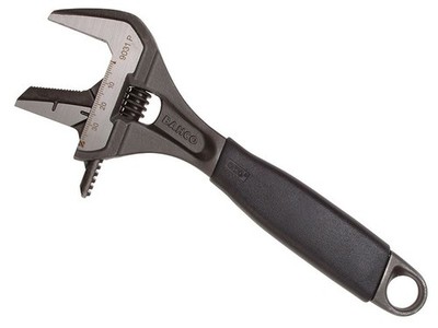 Bahco - 9031P Black ERGO  Adjustable Wrench 200mm (8in)