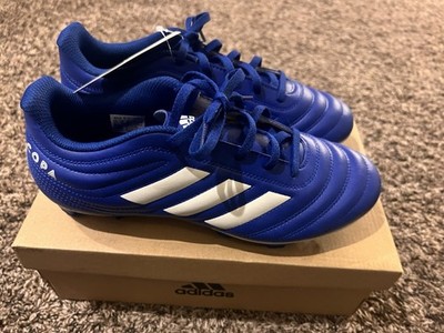   Adidas Mens COPA 20.4 FG Soccer Cleats - Royal blue - [EH1485] - Size 6  