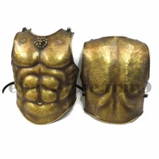 Christmas Loin Muscles Armour Jacket Cuirass Leather Jacket