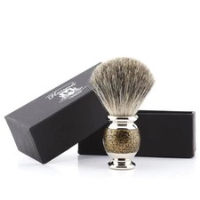 Haryali London Badger Shaving Brush Super Badger Vase Handle for Men
