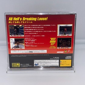 DOOM Sega Saturn  SEGA SATURN w/ Spine Card NTSC-J JAPANESE Retro Game