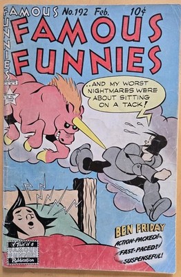 Famous Funnies 192 G/VG (3.0) Eastern Color 2/51