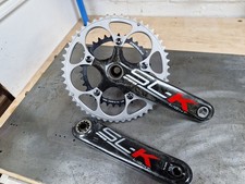 FSA SL-K Light Carbon Compact Chainset. Brand New Rings And BB. 50/34  172.5