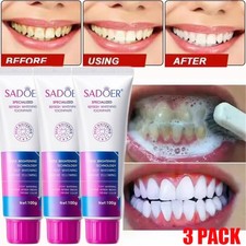 3xPurple Whitening Toothpaste Maintain Gum Health Stain Removal Fresh Oral Care