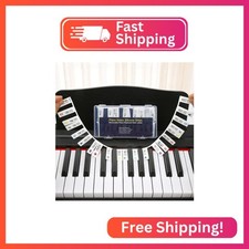 Piano Keyboard Stickers, Removable Piano Keyboard Note Labels for 88-Key