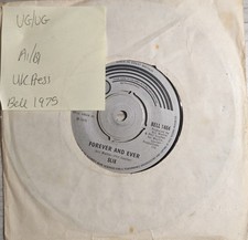 Silk Forever And Ever Vinyl Record 7" VG/VG BELL 1464