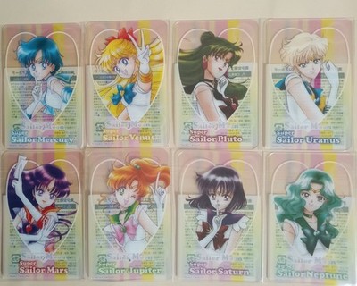 Sailor Moon Card Super Venus Mercury Mars Jupiter Uranus Neptune Saturn Pluto