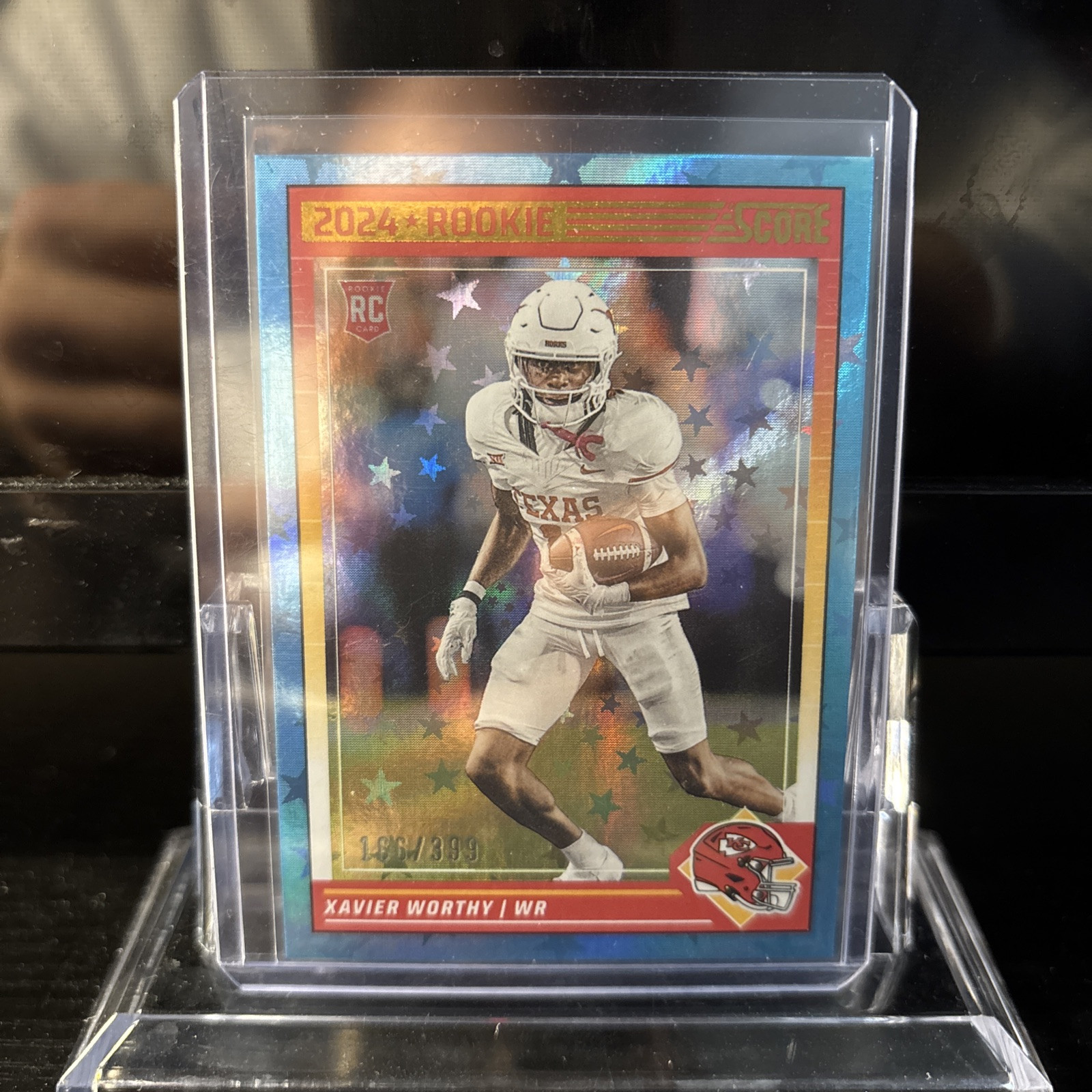 2024 Score - Rookies Stars #324 Xavier Worthy /399 (RC)