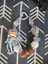 Popmart Phone / Bag Charm Handmade. Original Hirono Unspoken Pop Mart