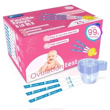 HEAL-CHECK 25 Count Ovulation Test Strips with 1 Pack of 25 , 25