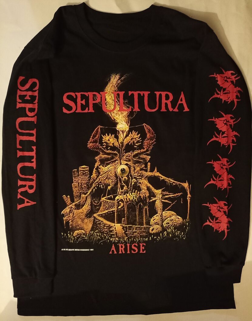 SEPULTURA - Roots - Brazilian Heavy Metal Band Long T- Shirt BL992