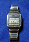 Vintage Seiko M354-5019 James Bond “Moonraker” Memory Bank LC Watch Runs * CLEAN
