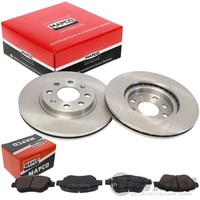 Mapco Bremsscheiben 257Mm + BelÄGe Vorne Passend FüR Opel Adam Corsa | 47711
