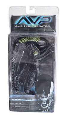 AVP Alien vs. Predator - Grid Alien - Xenomorph Warrior 7'' NECA  Aliens Series 7