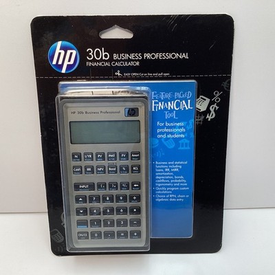 HP 30b Business Professional Financial Calculator Programmable NW238AA#ABA - New